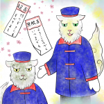 ラッキー狛犬