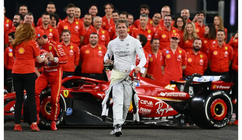 「F1(R)エフワン」監督:ジョセフ・コシンスキー 出演:ブラッド・ピット ダムソン・イドリスほか