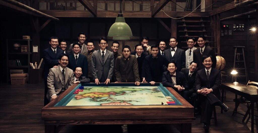 「開戦前夜」監督：石井裕也　出演：池松壮亮　仲野太賀　岩田剛典ほか
