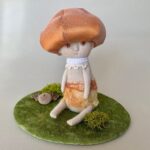 きのこのマッシュちゃんとルームちゃん。ホテル暴風雨の新しいお客様です♪